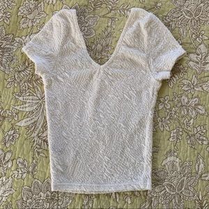 Topshop Stretch Crop Top